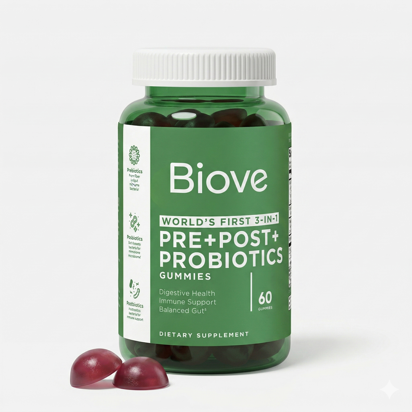 Probiotika+ Gummibärchen (60 Kapseln)